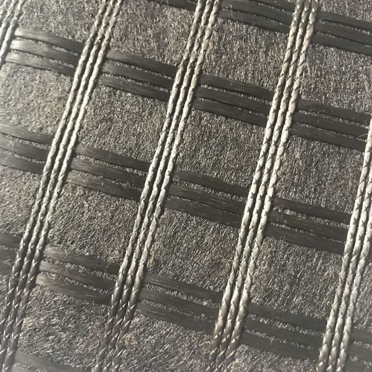 Fiberglass Geogrid With Geotextile 3