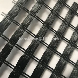 Poliestera Uniaksiālā Ģeogrid